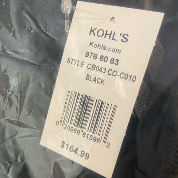 Columbia 45L Black Lightweight Wildwood Frame Hiking Backpack New - Picture 6 of 14